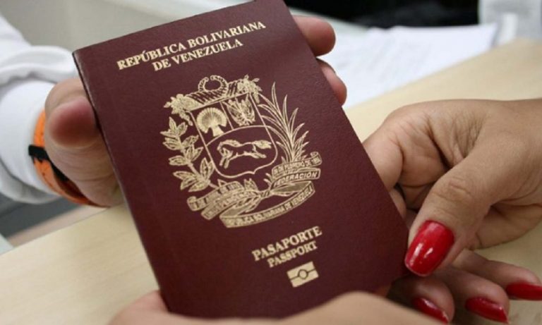 venezolanos pasaporte