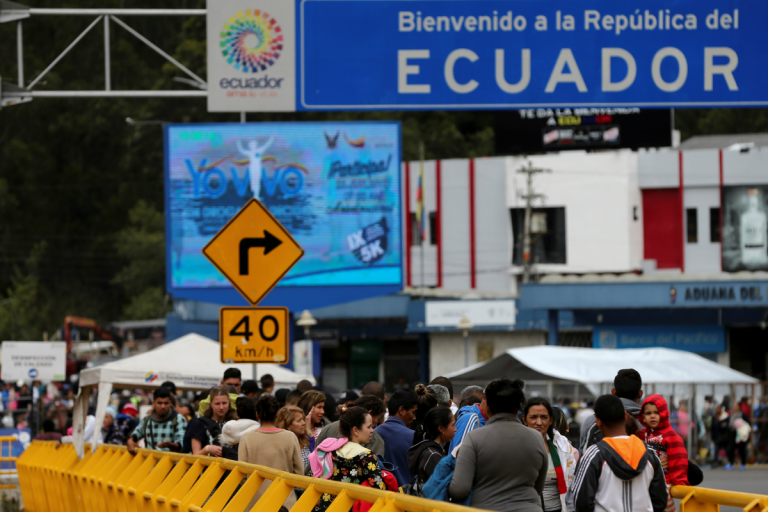 Habitantes de Huaquillas harán una caravana solidaria para caminantes venezolanos